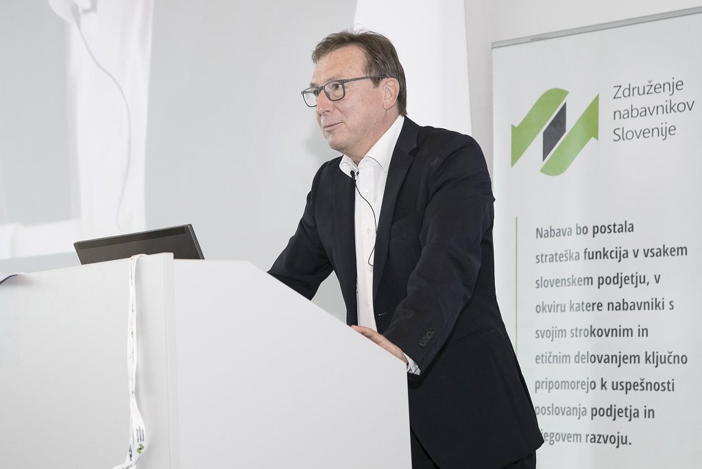 Srečko Bukovec, predsednik strokovnega sveta Združenja nabavnikov Slovenije (ZNS)