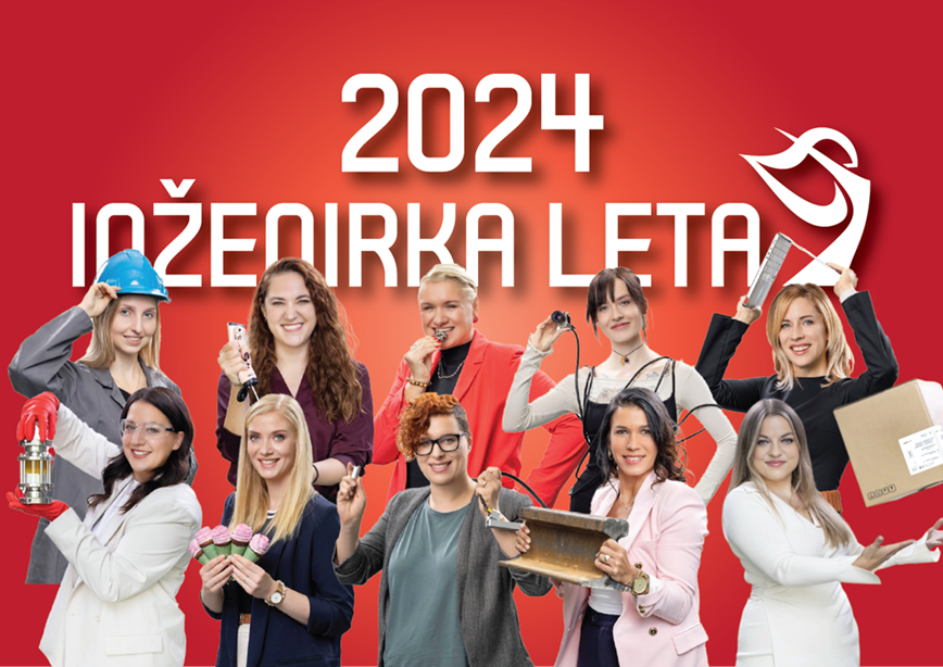 Znanih je deset nominirank za inženirko leta 2024