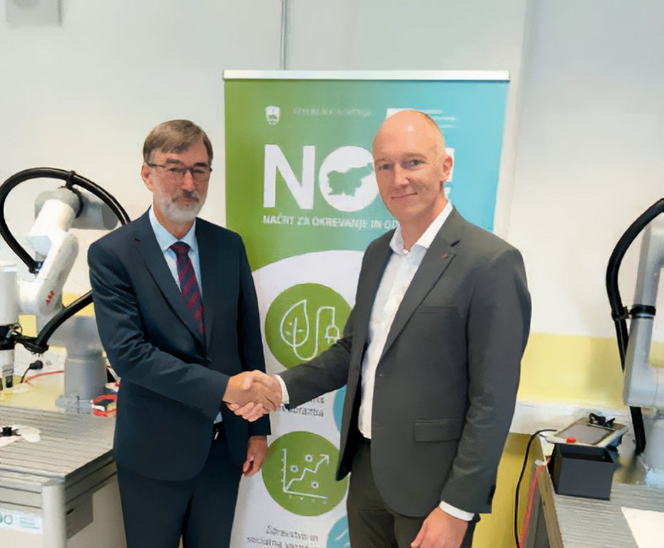 Dr. Darjo Felda and Robert Logar