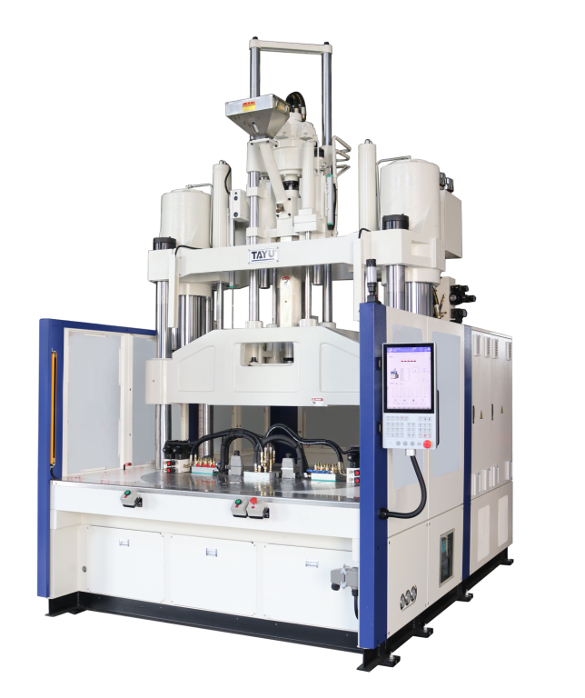 Exhibit Machine 1 TYU2500.2R.SF.J.V4 Low-Working-Table Vertical Injection Molding Machine