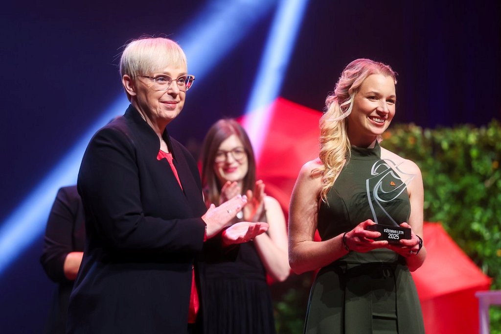 Inženirka leta 2025 s predsednico RS dr. Natašo Pirc Musar