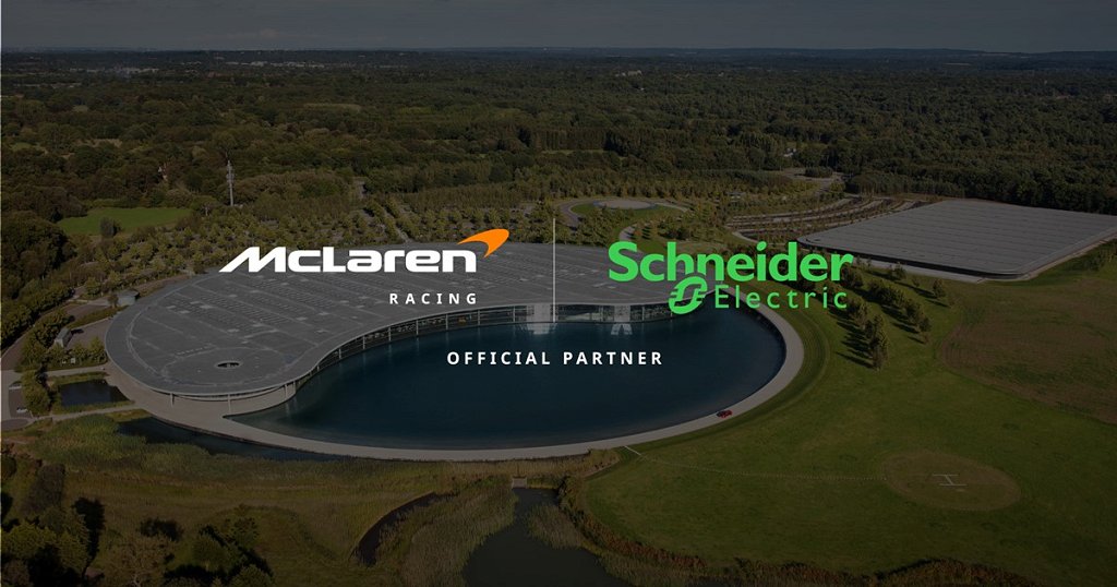 Schneider Electric postao zvanični Energy Technology Partner kompanije McLaren Racing